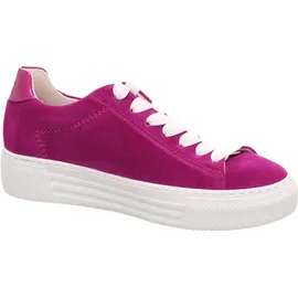 Gabor comfort Plateau Schnürschuhe in Lila - 40