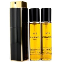 Chanel No. 5 Eau de Parfum refillable 20 ml + Eau de Parfum Nachfüllung 2 x 20 ml