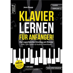 Artist Ahead Klavier lernen für Anfänger! - Jens Rupp - Lehrbuch