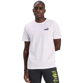 Puma ESS Small Logo Tee weiß XXL