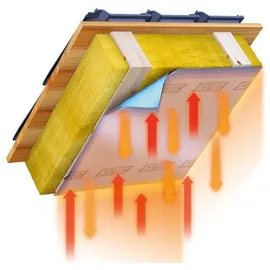 ICUTEC Energiespardampfsperre 25 x 2 = 50 m2 silber-blau