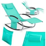 SoBuy Relaxliege OGS28 Helltürkis