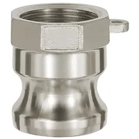 Riegler Kamlok-Schnellkupplungsstecker mit IG, Typ A, ES 1.4401, G