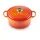 Le Creuset Signature Bräter 24 cm rund ofenrot