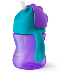 Avent Drinkbeker met rietje Girl Paars Scf796/02 200 ml Babyflasche