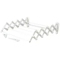 Abj Wandwäschetrockner Wäschetrockner klappbar weiß 100 cm - Weiß