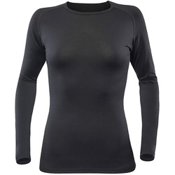 Devold Breeze Merino 150 Shirt Damen Langarmshirt schwarz - XS
