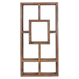 FineBuy Bücherregal 90 x 180 cm Sheesham