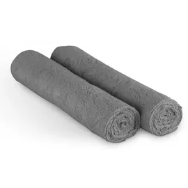 BestLivings Microfaser Geschirrtuch 65 x 45 cm 8er Pack Anthrazit