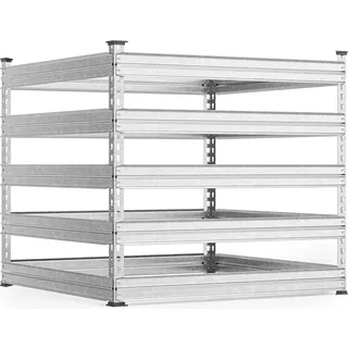 Wiltec Komposter - Gartensack, Gartenkomposter 900 l)