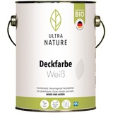 Ultra Nature Deckfarbe 2,5 L weiß