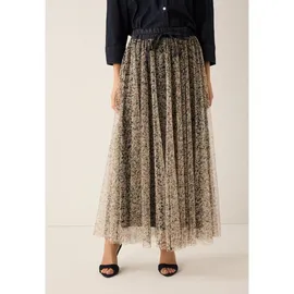 More & More Maxi-Schlupfrock A-Linien Floralrot/Weiß 44