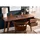 miliboo Design-Schreibtisch Nussbaum L140 cm FIFTIES