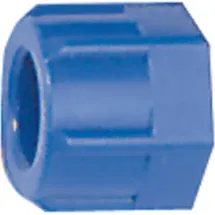 Riegler Klemm-Mutter, M16x1,0, für Schlauch 12/9 mm, SW 19, POM