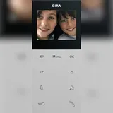 Gira Wohnungsstation Video AP Plus 1239015 System 55 grau matt