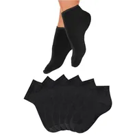 H.I.S. H.I.S Kurzsocken Damen schwarz Gr.39-42