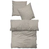Cinque Bettwäsche Satin Braun 200 x 200 cm + 80 x 80 cm