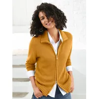 Casual Looks Strickjacke in Gelb 48