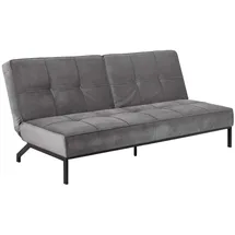 Actona Schlafsofa Perugia Stoff Grau Dunkelgrau