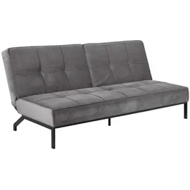 Actona Schlafsofa Perugia Stoff Grau Dunkelgrau