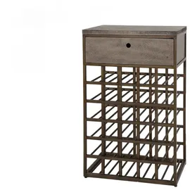 KAWOLA Weinschrank 54 x 85 x 35 cm Braun