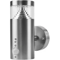 Grafner Grafner® Edelstahl Wandlampe mit Bewegungsmelder 108WBPIR Leuchte mit