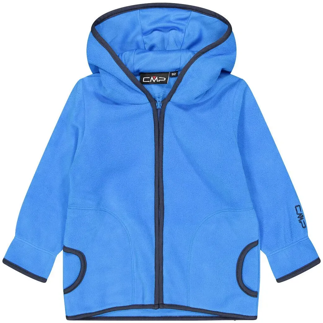 CMP Child Fleece FIX Hood Jacket royal blue (L573) 86