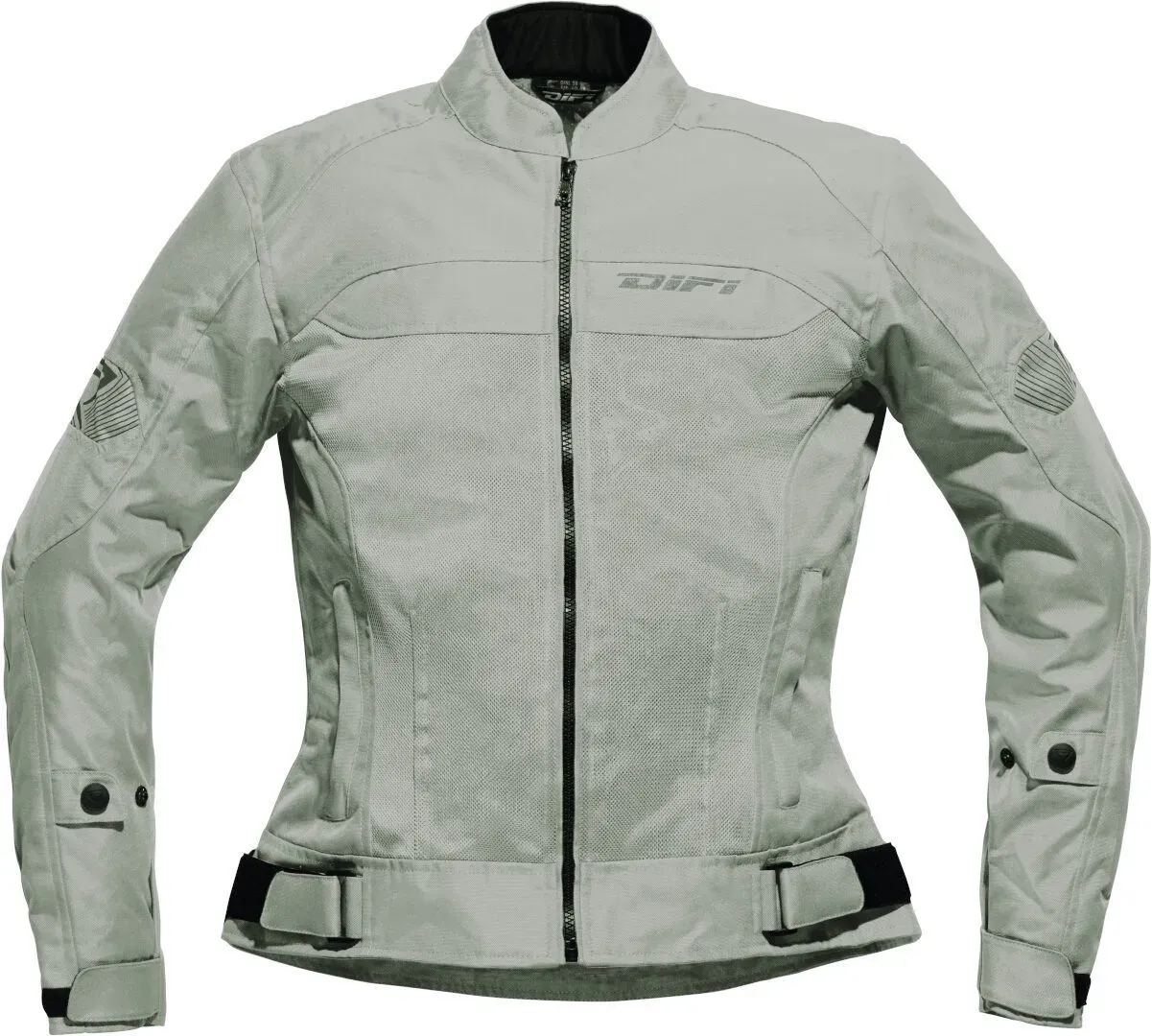 DIFI Ibiza Air Damen Motorrad Textiljacke, grau, Größe 38