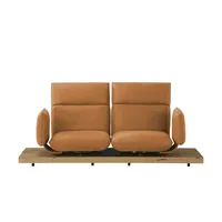 KOINOR Sofa 2-sitzig  Experio ¦ orange ¦ Maße (cm): B: 252 H: 104 T: 189