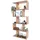 matkam Bücheregal Holzwerkstoff 76,4x176x28 cm Erle