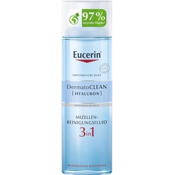 Eucerin Dermatoclean Hyal. Mizellen Reinigung 3In1 200 ML