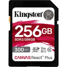 Kingston Canvas React Plus 256GB 300MB/s V90 UHS II