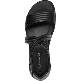 TAMARIS Keilsandaletten Damen Schwarz 37