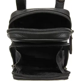 The Chesterfield Brand Valdes Handy-Umhängetasche Leder Black