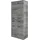 Saphir Quickset Badschrank 60 x 141 x 33 cm Grau