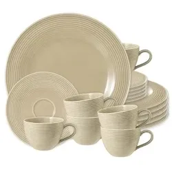 Seltmann Weiden Beat Sandbeige Kaffeeservice 18tlg.