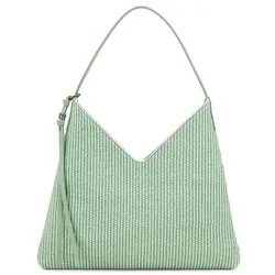 FredsBruder City-Beach-Repeat Schultertasche 38 cm  grün