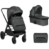 KIKKABOO Tiffany 2 in 1 Grau/Schwarz