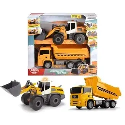 DICKIE TOYS 203726008 Construction Twin Pack