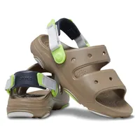 Crocs Unisex Kinder Klassische All-Terrain Sandale K, Khaki Multi, 29/30 EU