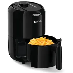 Tefal Heißluftfritteuse Easy Fry Compact, 1,6 Liter, Kompakter Heißluftofen ideal für kleine Haushalte, 1 Heißluftfritteuse