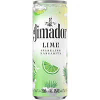 EL JIMADOR Lime Margarita Tequila - Ein Mix aus natürlichem Limettengeschmack mit spritzigen Zitrusnoten und mexikanischem Tequila - 12x 250ml/10%