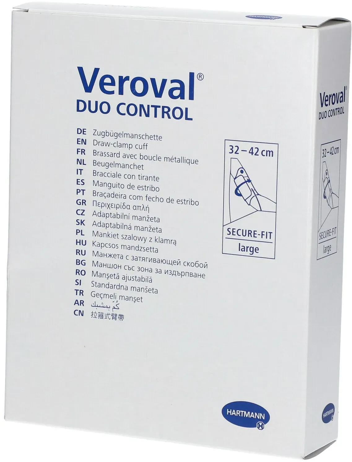 HartMänner Veroval® DUO Control Manschetten Kombipackung 1 St