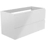 duschspa Waschtisch Unterschrank Badschrank Waschbeckenunterschrank Waschtischunterschrank, Hochglanz, Hängeschrank Unterschrank | 50 cm x 45 cm x 38.5 cm