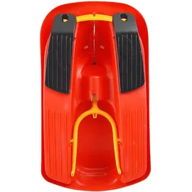 Jamara KIDS Snow Play Bob Ralley 100 cm rot mit Lenkrad Kinderbob, Rot