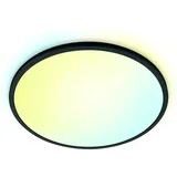 WIZ SuperSlim 1 LED schwarz Ø 55 cm