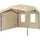 Tepro Seitenteilset für Pavillon Marabo 2 Stück 0,0 x 0,0 m Taupe