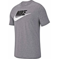 Nike Sportswear T-Shirt Dark grey heather/black/white M