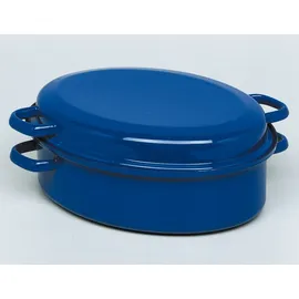 Krüger Emaille-Gansbräter 38 cm schwarz