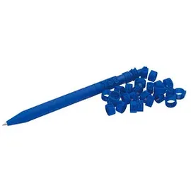 Wedo Kugelschreiber LetterPen PUZZLE blau, Schreibfarbe: blau, 2 St.